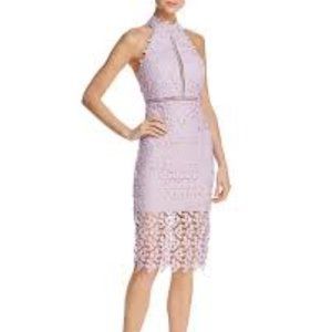Bardot Gemma Lace halter dress